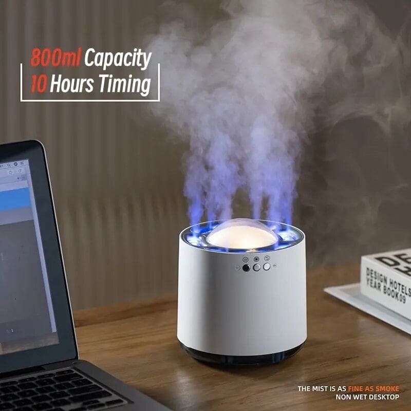 6 Nozzle Dynamic Humidifier, Mist Air Humidifier with Colorful LED Light, Home RGB Led Light Aroma Diffuser 6 Nozzle Dynamic Humidifier, Mist Air Humidifier with Colorful LED Light, Home RGB Led Light Aroma Diffuser